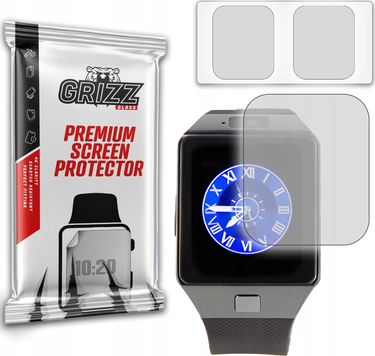 Ekrāna aizsargplēve GrizzGlass Reto DZ-09 matēta