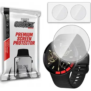 Tempered hybrid screen protector GrizzGlass for Grizz Smartwatch E3