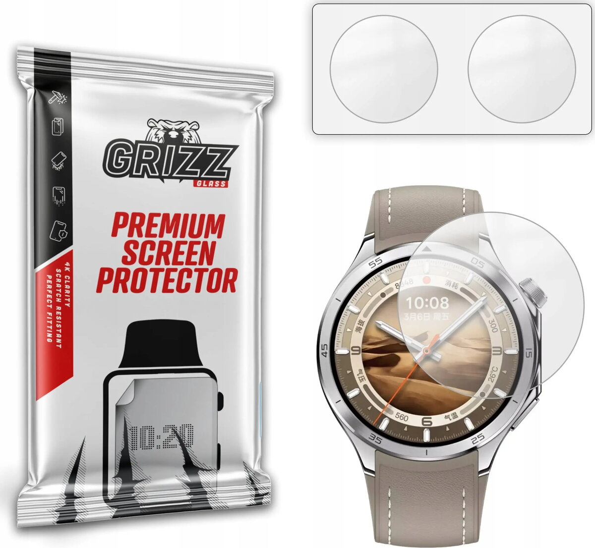 Aizsargplēve GrizzGlass PaperScreen priekš Oppo Watch