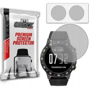 Matte screen protector film GrizzGlass for Watchmark WM5 smartwatch