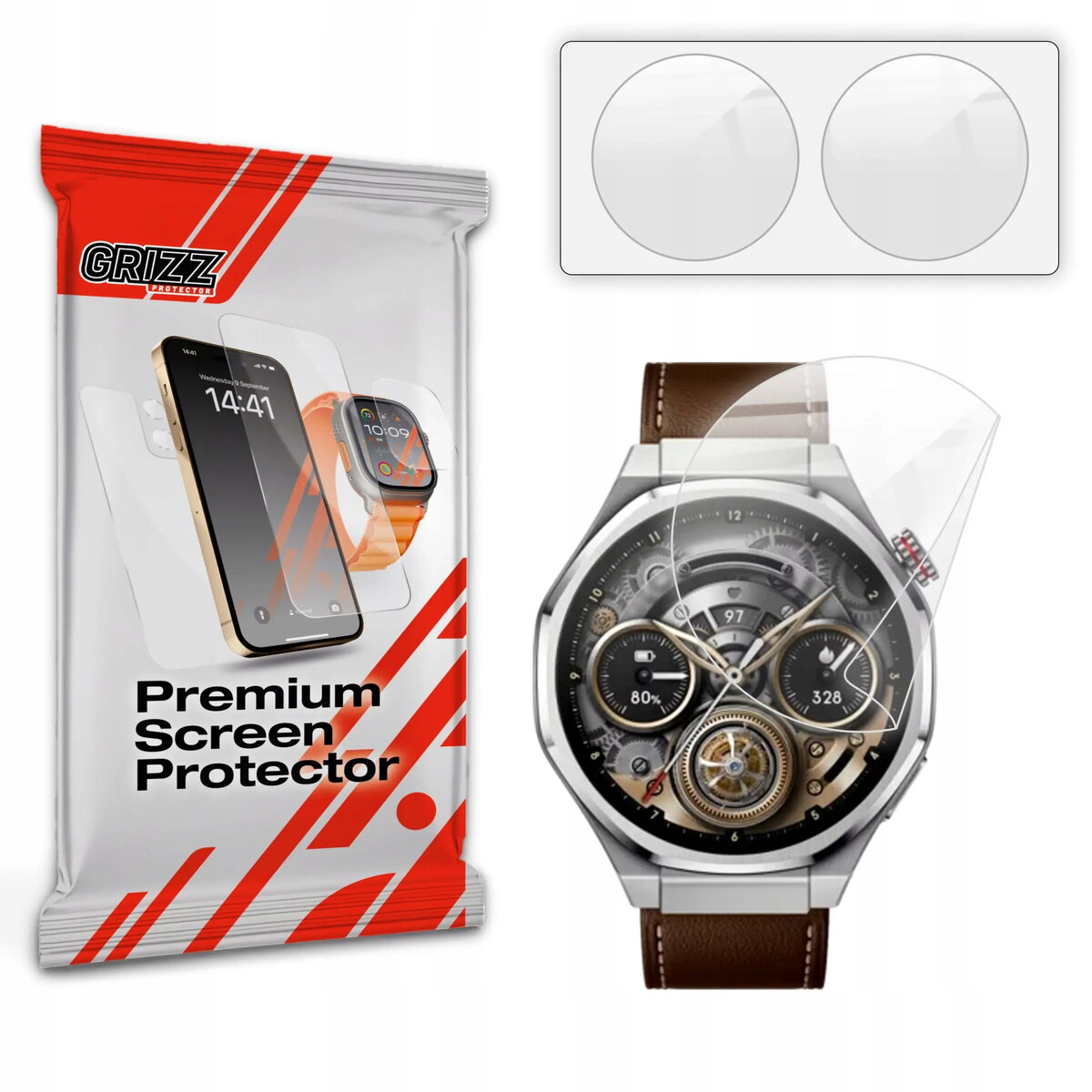 Keramiska aizsargplēve GrizzGlass CeramicFilm priekš Honor