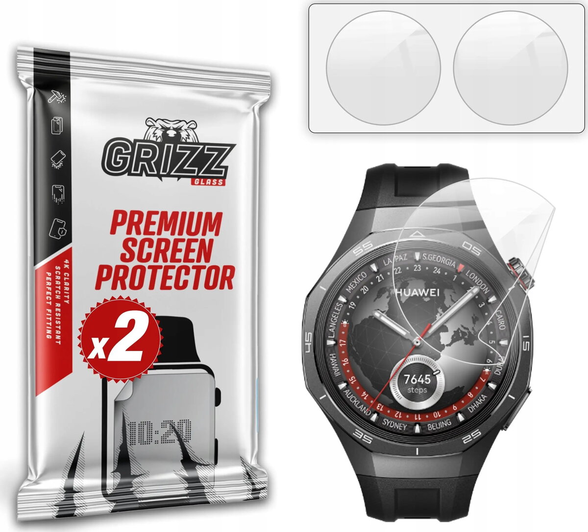 Keramiskā aizsargplēve GrizzGlass CeramicFilm priekš Huawei