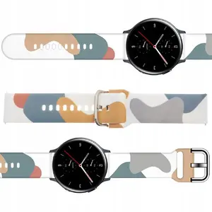 Siksniņa Hurtel Pasek Strap Moro priekš Samsung Galaxy Watch 45/46/47 mm silikona aproce raksts 2
