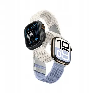 Watch strap set Amazingthing Blend Band for Apple Watch 45/46/49 mm — Star Blue (2 pieces)