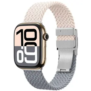 Replacement watch bands Amazingthing Blend Band for Apple Watch 42mm — pink-gray and pink (set of 2)