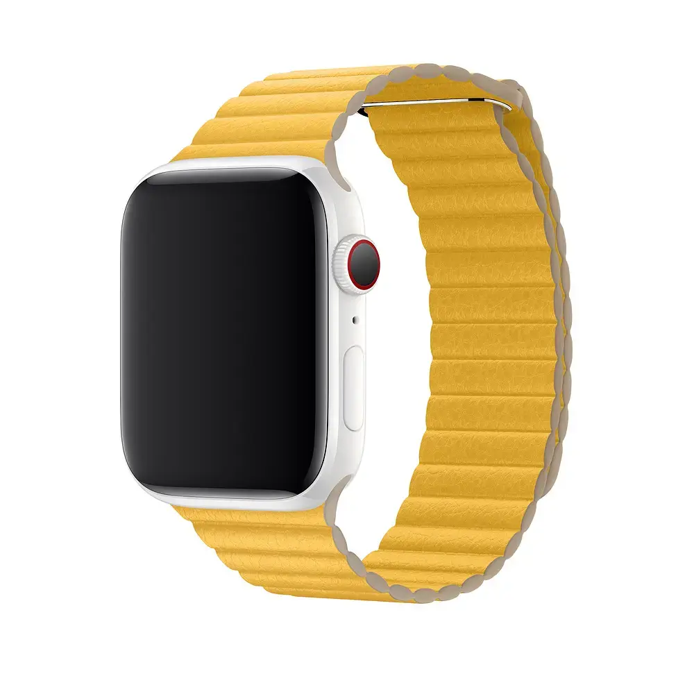 Apple siksniņa MXAD2ZM/A — dzeltena āda Photo 2