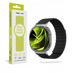 Ремешок Mobile Origin Easy Strap Magnetic для Galaxy Watch 8 — черный — сменный ремешок