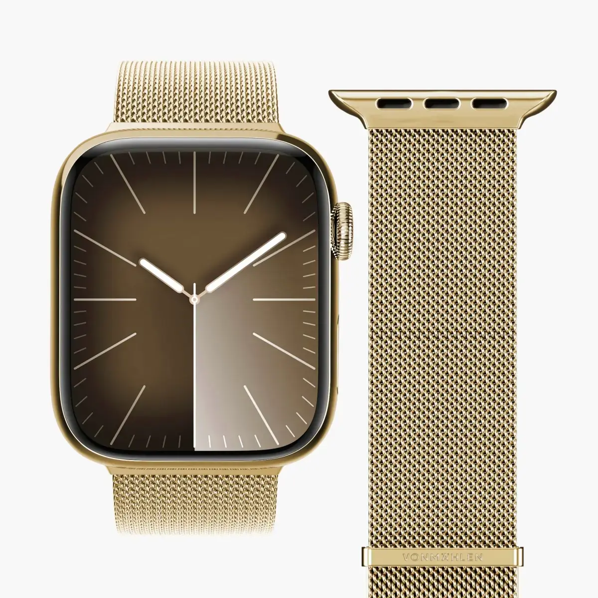 Ремешок vonmählen Milanese Loop 2 — золотая нержавеющая сталь Photo 2