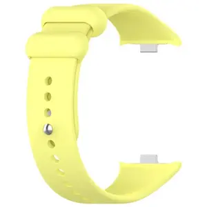Silicone Strap for Mi Band 8 Pro / M8 Pro by Hello Case, Yellow