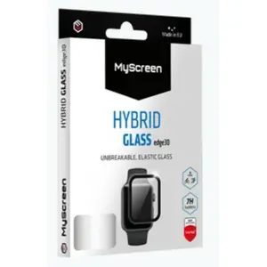 Ekrāna aizsargs MyScreenProtector Hybrid Glass viedpulkstenim — caurspīdīgs, rūdīts stikls, 1 gb.