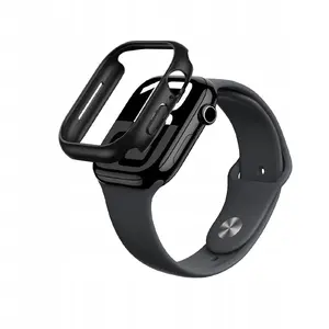 Защитный чехол Amazingthing Minimal Case для Apple Watch 46 мм, чёрный
