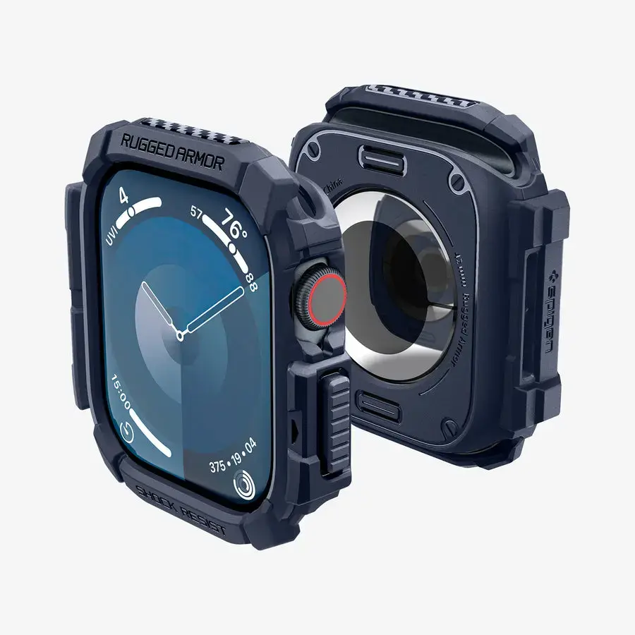 Spigen Rugged Armor viedo pulksteņa vāciņš Navy Photo 5