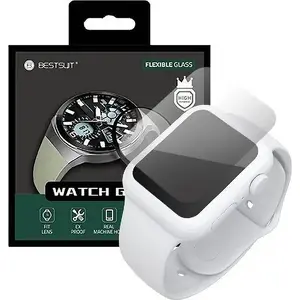 Screen protector glass Bestsuit Flexible for Huawei Watch Fit — tempered hybrid protective film