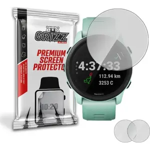 Матовая защитная стеклянная плёнка GrizzGlass для Garmin Forerunner 745 — против бликa, стойкая к царапинам