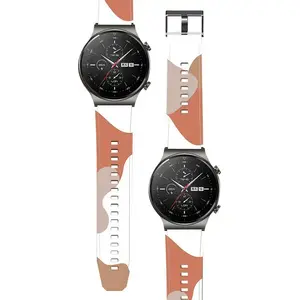 Hurtel silicone strap for Huawei Watch GT2 Pro — camouflage pattern, replacement watch band