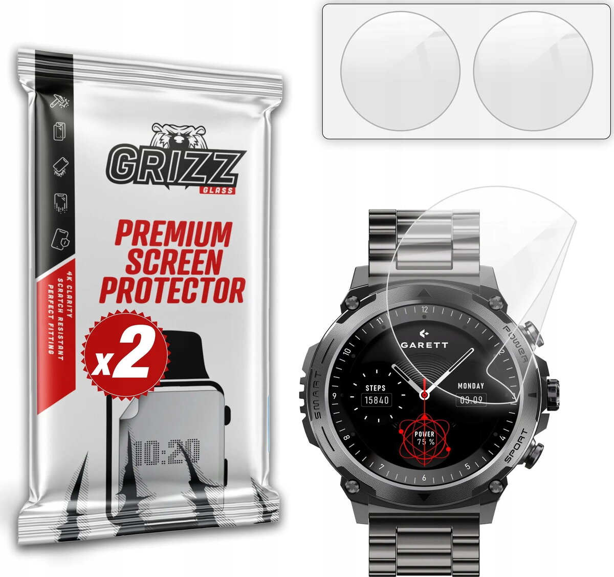 Aizsargplēve GrizzGlass CeramicFilm priekš Garett Atom