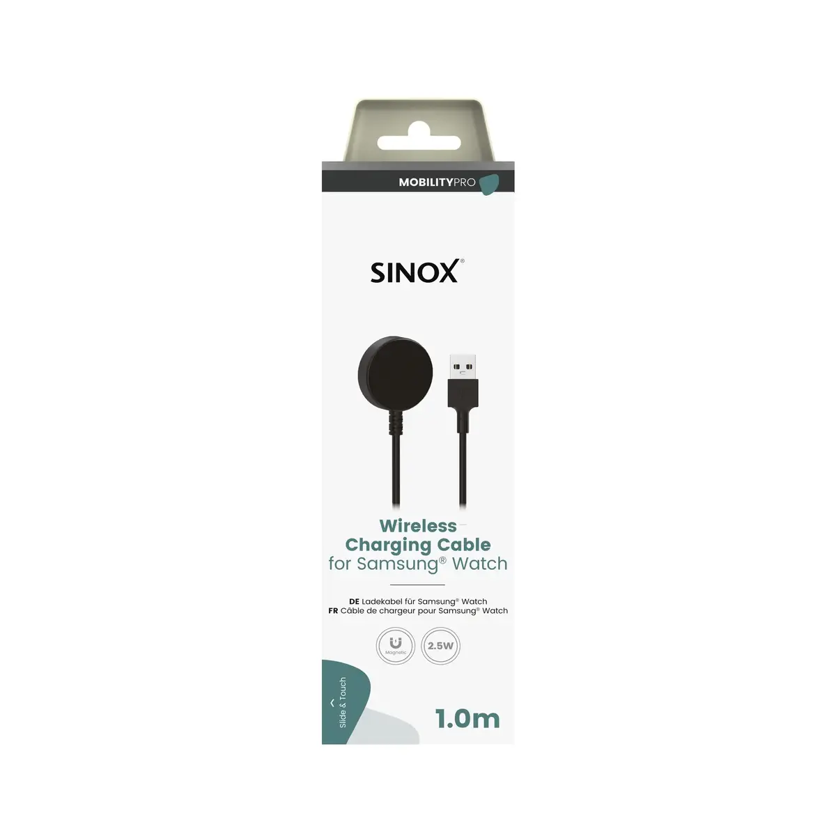Sinox PRO charging cable for Samsung Watch 1 m Photo 2