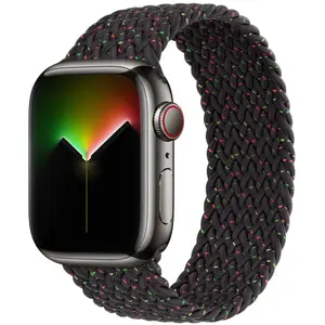 Браслет-петля Solo Braided Apple MDU14ZM/A для 40/41/42 мм (Размер 3) — черный