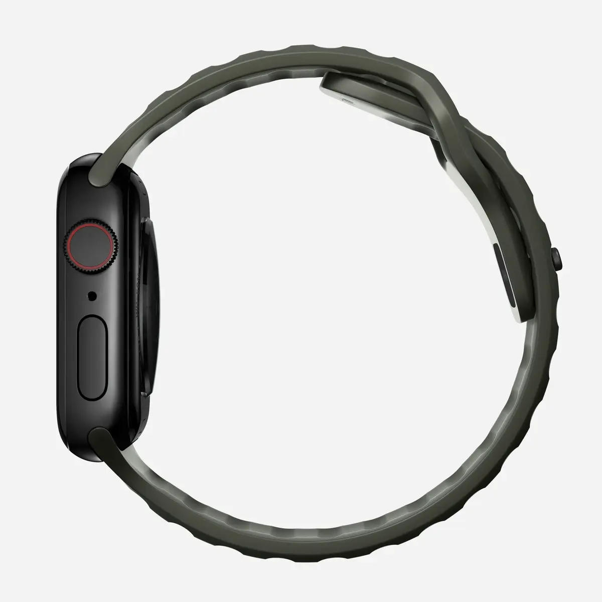 Nomad Sport Band Green Rubber — 21,5 mm siksniņa Photo 6