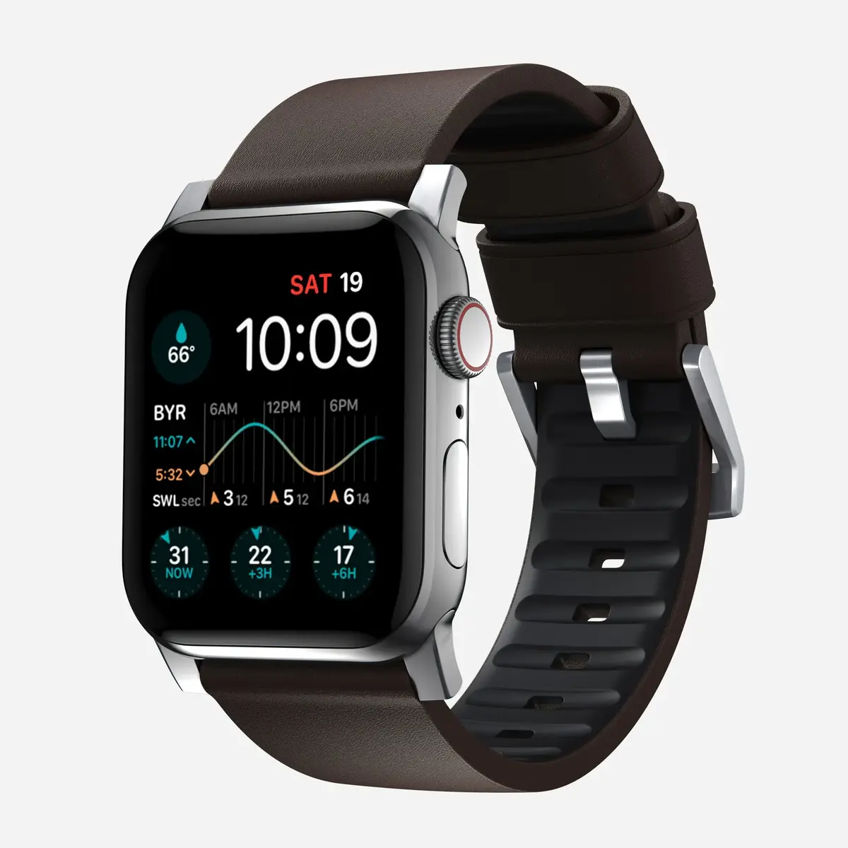Nomad Active Band Pro кожаный ремешок — 150–193 мм Photo 3