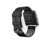 Ремешок Fitbit FB159LBBKL — чёрная кожа, нержавеющая сталь Photo 3