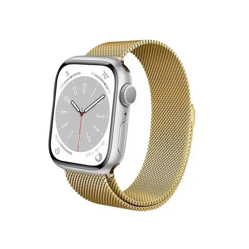 Nerūsējošā tērauda siksniņa Crong Milano Steel Apple Watch 44/45/46/49 Photo 2