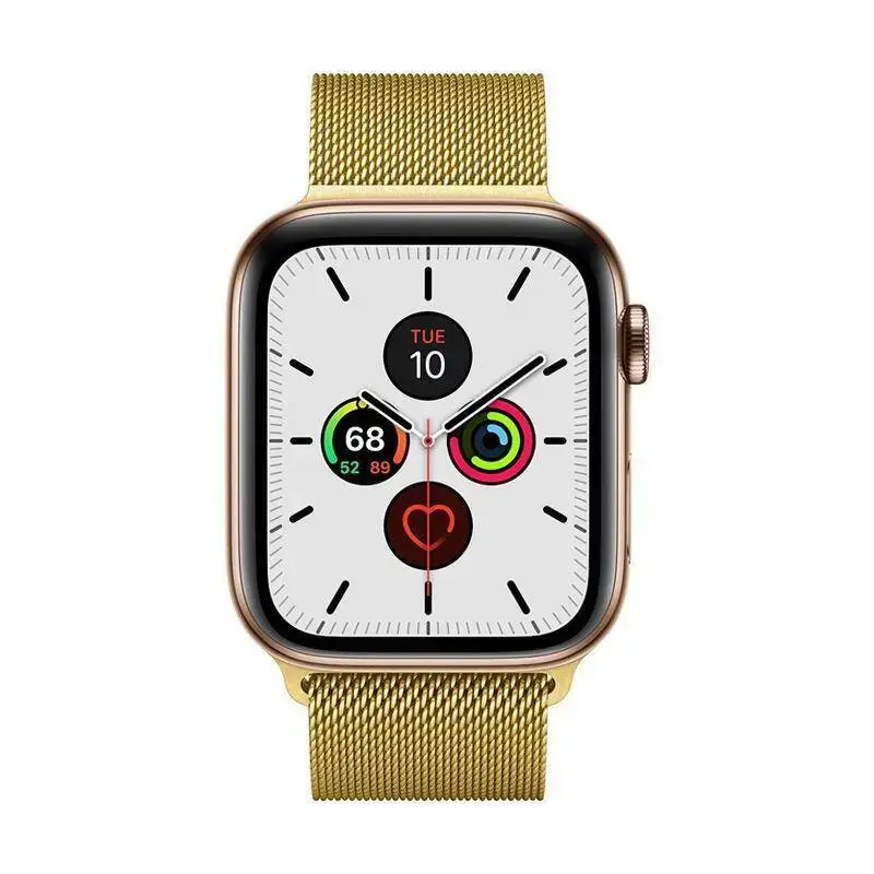 Nerūsējošā tērauda siksniņa Crong Milano Steel Apple Watch 44/45/46/49 Photo 6