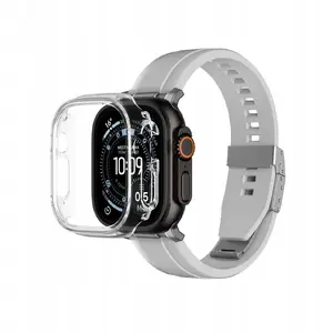 Защитный чехол Amazingthing Minimal для Apple Watch Ultra 3 49 мм — прозрачный