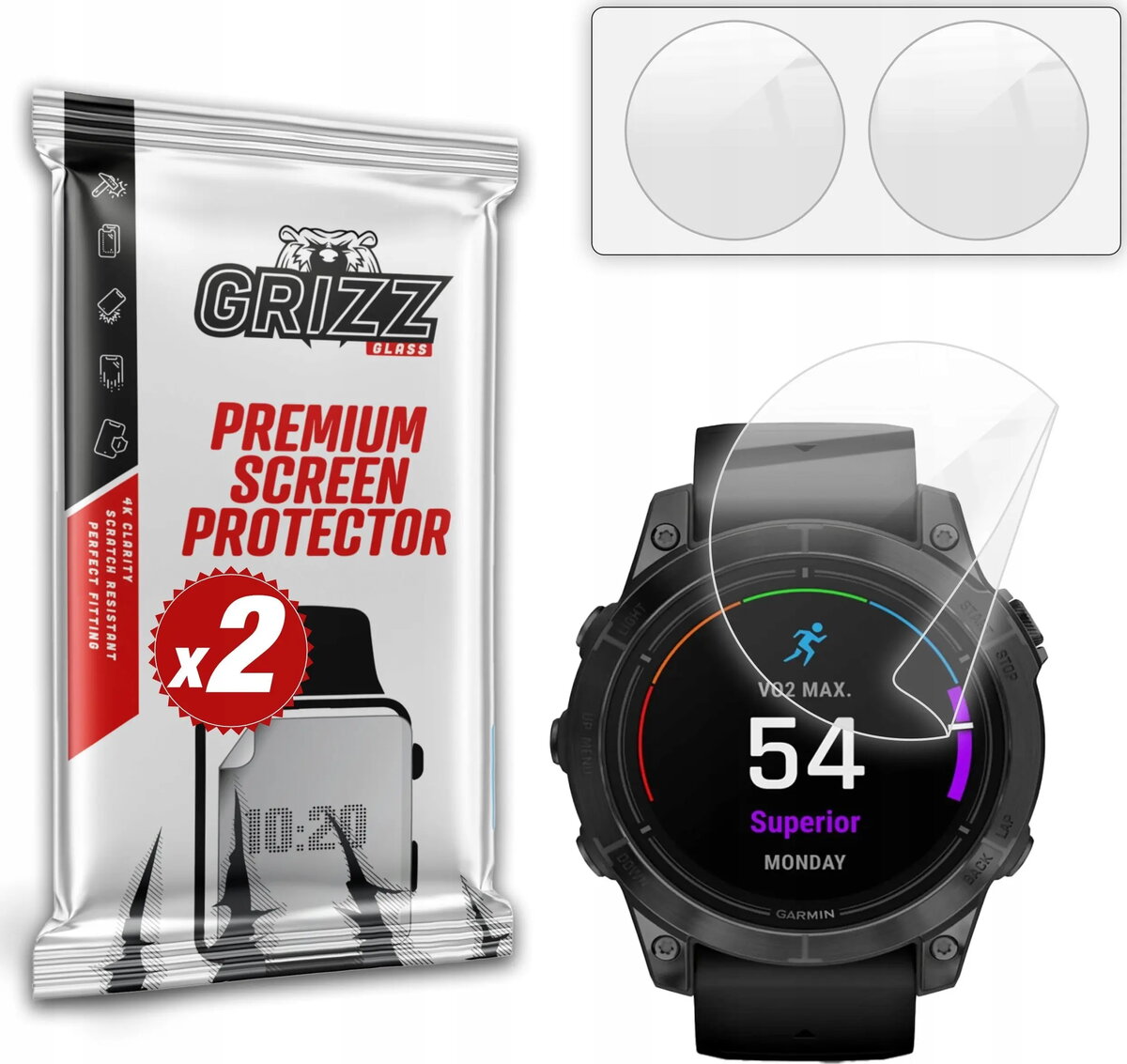 Aizsargplēve GrizzGlass CeramicFilm priekš Garmin epix
