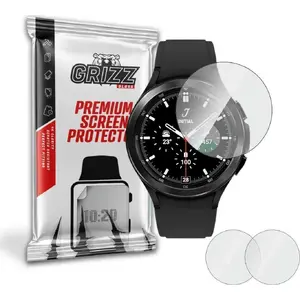 Гибридное защитное стекло GrizzGlass для Samsung Galaxy Watch 4 Classic 42 мм (модель GRZ890)