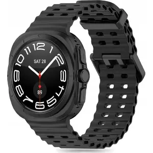 Siksniņa viedpulkstenim Tech-Protect IconBand Pro priekš Samsung Galaxy Watch Ultra 47 mm — melna