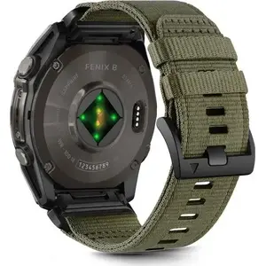 Неопреновый (нейлоновый) ремешок Tech-Protect для Garmin Fenix 5X/5X Plus/6X/6X Pro/7X/8 (51 мм) оливковый