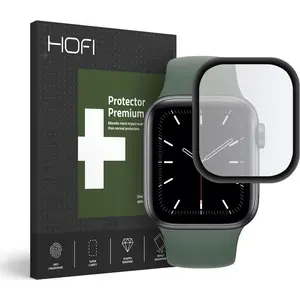 Tempered hybrid screen protector Hofi Glass for Apple Watch Series 4/5 44mm, black