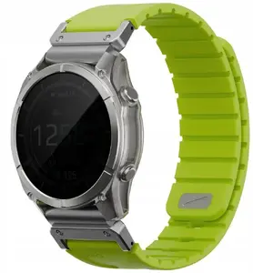 Ремешок 22 мм флуоресцентный лимонный для Garmin от Uniq