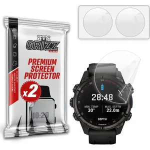 Защитная плёнка GrizzGlass CeramicFilm для Garmin Descent Mk3i 51 мм – керамическая плёнка