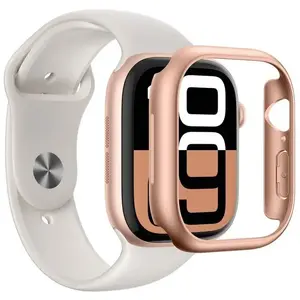 Защитный чехол Amazingthing Minimal Case для Apple Watch 46 мм, розовое золото