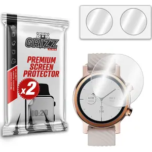 Screen protector GrizzGlass HybridGlass for Motorola Moto Watch 150 — hybrid tempered glass protector