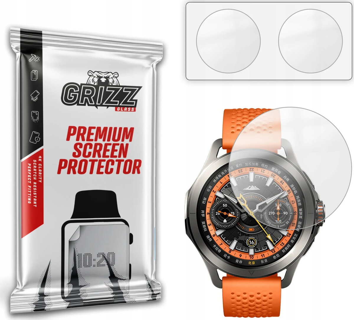 Aizsargplēve GrizzGlass PaperScreen priekš Xiaomi Watch
