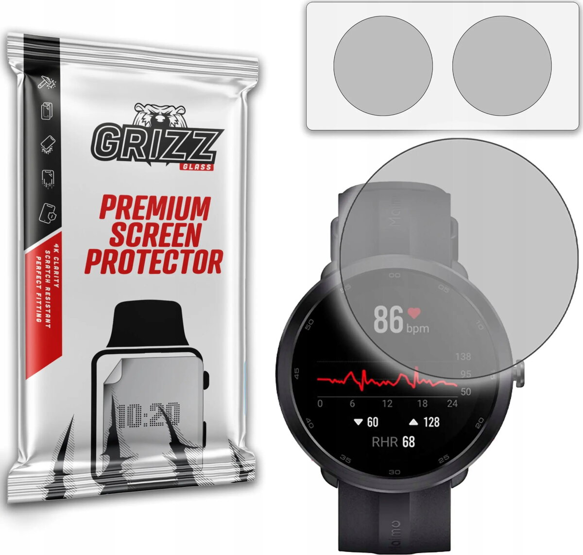 Aizsargplēve GrizzGlass priekš Maimo Watch R