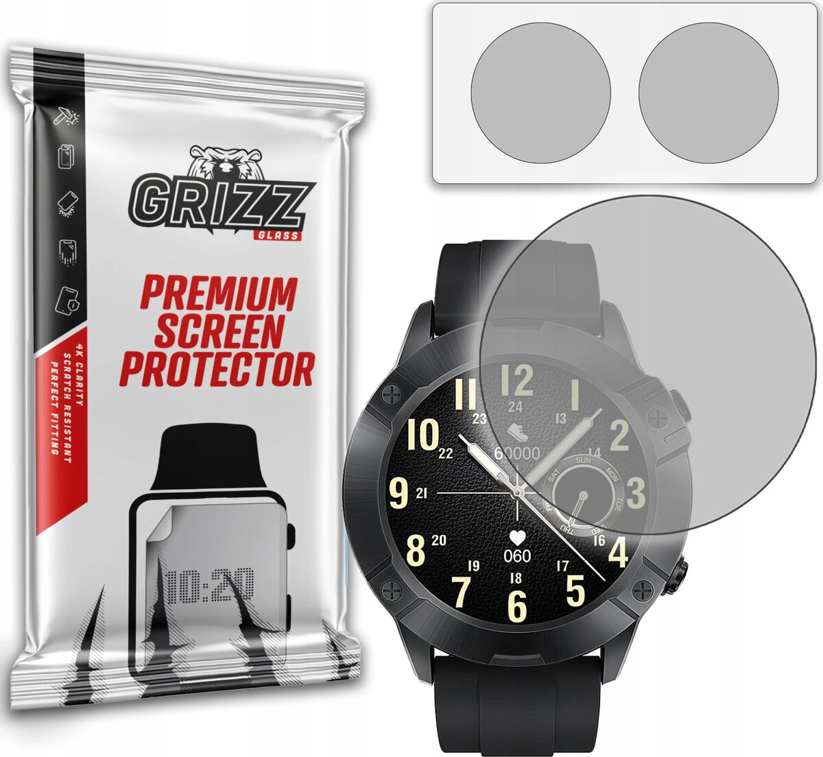 Matēta aizsargplēve GrizzGlass priekš Cubot N1