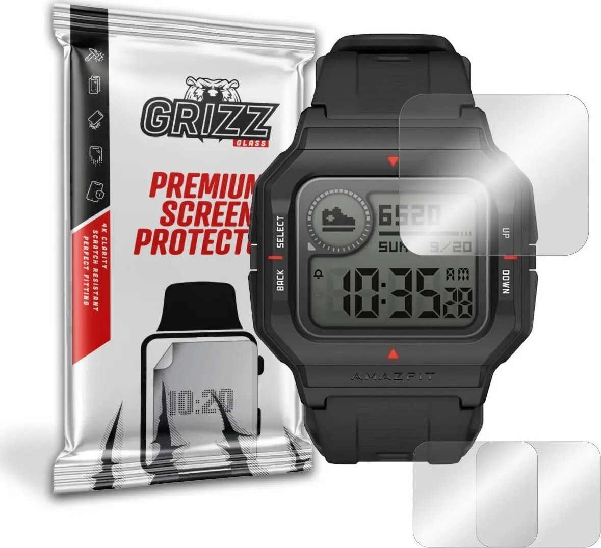 Hibrīda stikls ekrāna aizsargam GrizzGlass Garmin