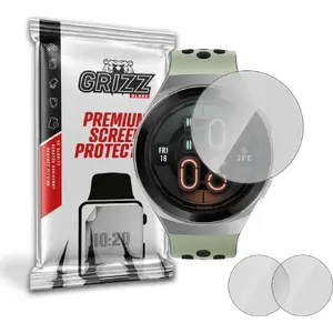 Матовая защитная стеклянная пленка GrizzGlass для Huawei Watch GT 2e 46 мм