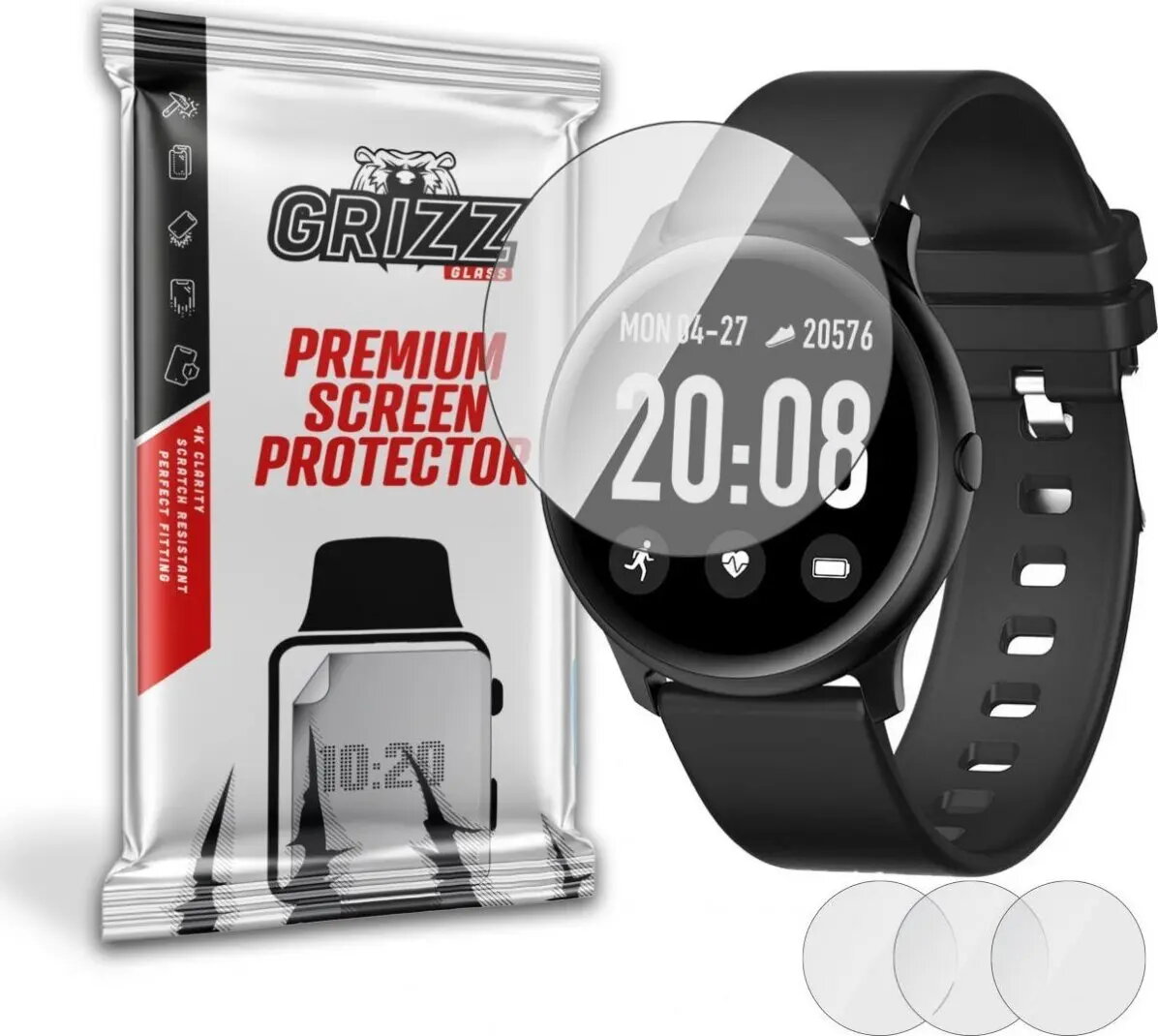 Ekrāna aizsargplēve GrizzGlass priekš Garett Women
