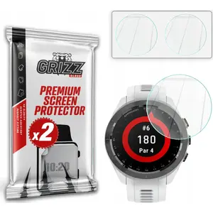 Защитное стекло GrizzGlass HybridGlass для Garmin Approach S70 42mm – гибридное закалённое стекло