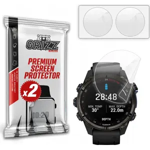 Защитная керамическая пленка GrizzGlass CeramicFilm для Garmin Descent Mk3 43mm, керамическое покрытие