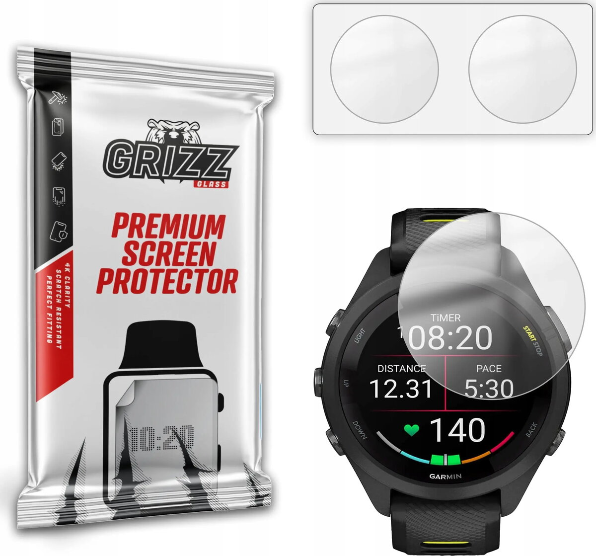Aizsargplēve GrizzGlass PaperScreen priekš Garmin Forerunner