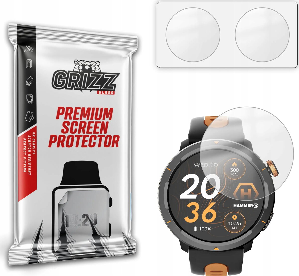 Matēta plēve GrizzGlass PaperScreen priekš Hammer