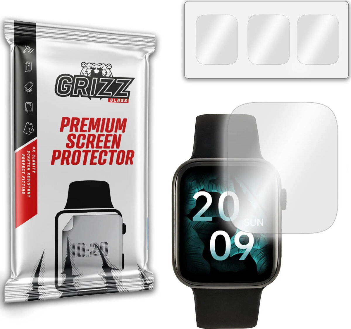 Aizsargplēve GrizzGlass Hydrofilm priekš Watchmark Wi12