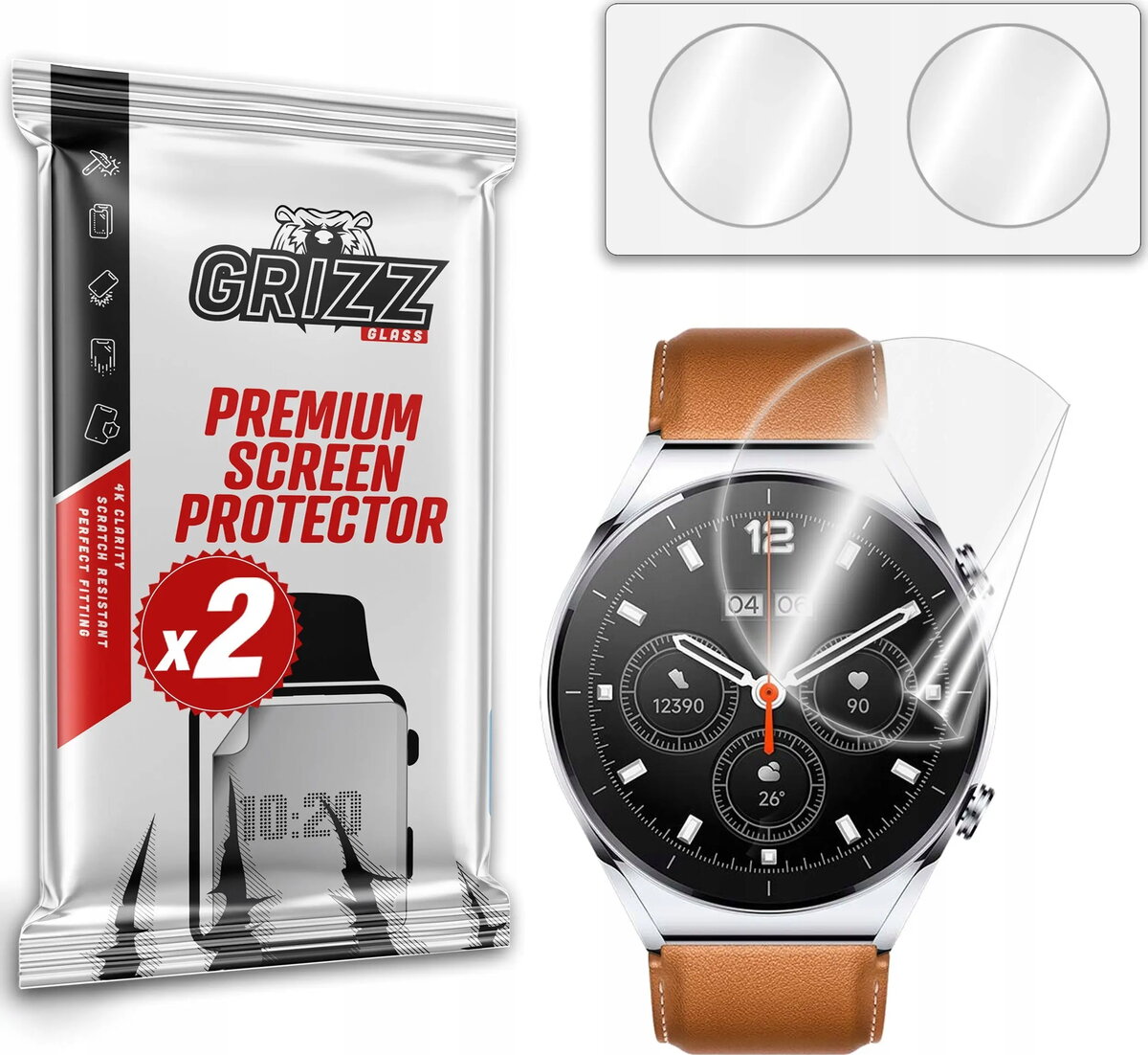 Keramiska aizsargplēve GrizzGlass priekš Xiaomi Watch