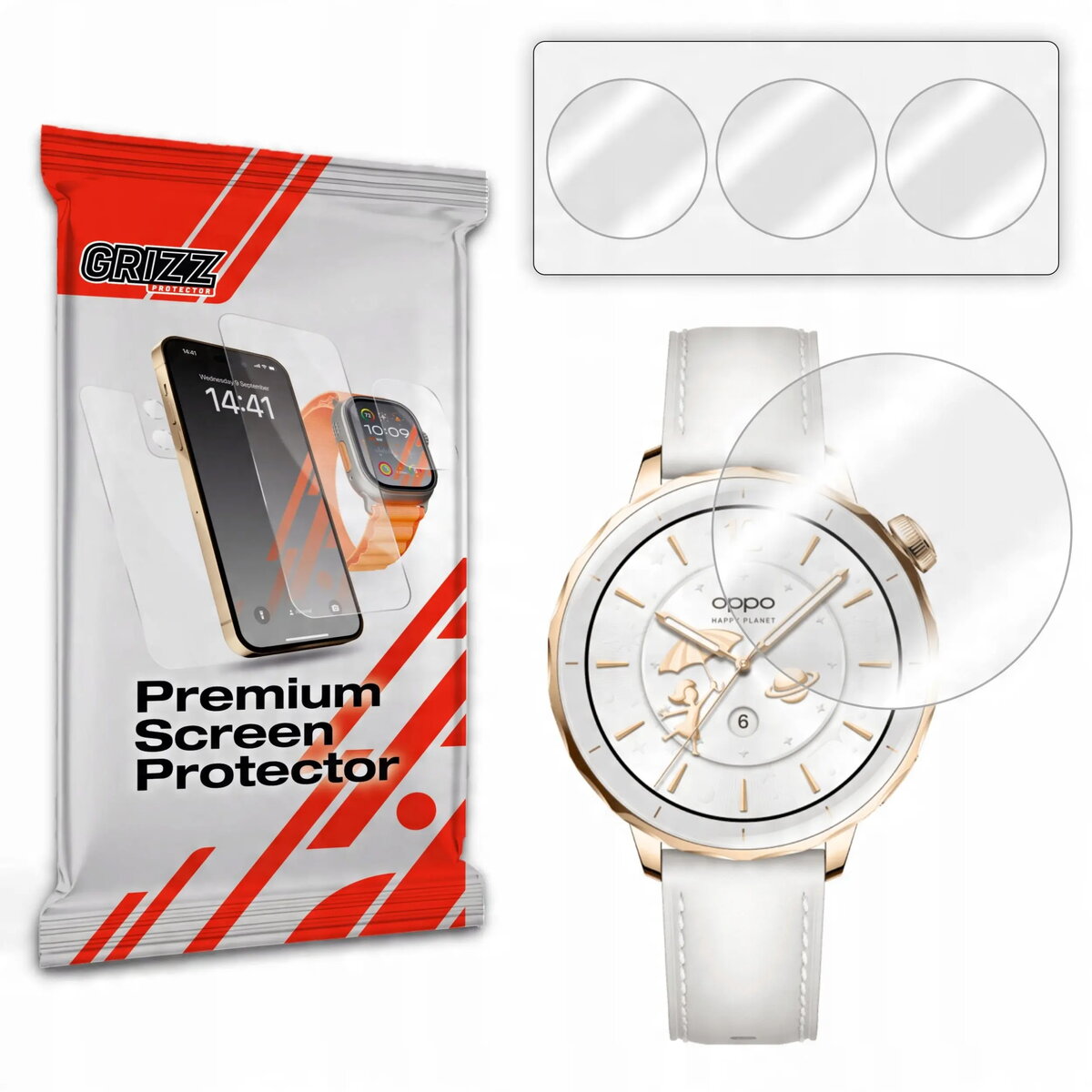 Hidroģeļa plēve GrizzGlass Hydrofilm priekš Oppo